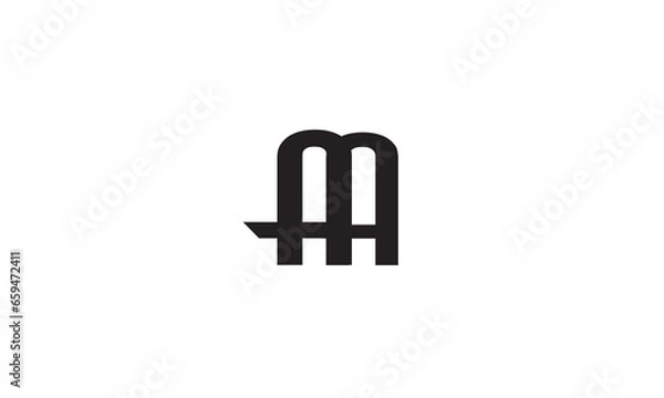 Obraz AA, A  Abstract Letters Logo Monogram