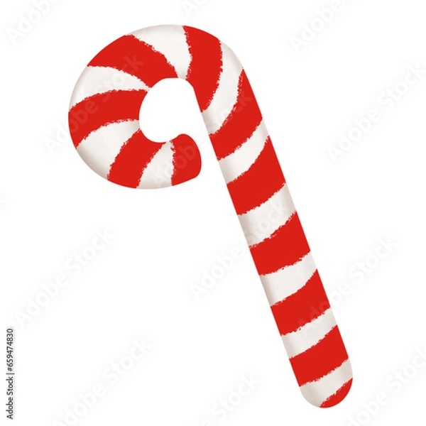 Obraz christmas candy lollipop