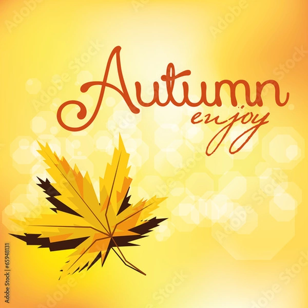 Obraz Abstract Autumn Background Pattern Template