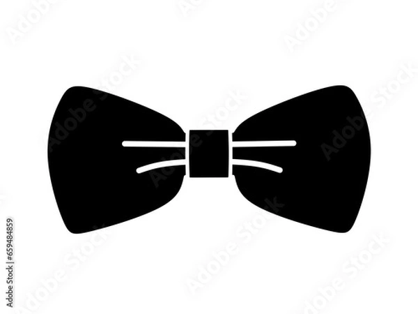 Fototapeta bow tie icon vector with trendy design