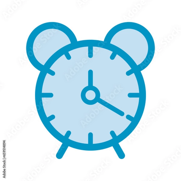 Obraz alarm clock icon vector illustration