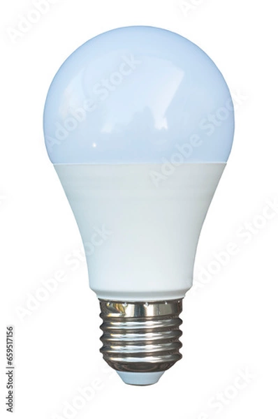 Fototapeta E27 milk bulb - transparent background