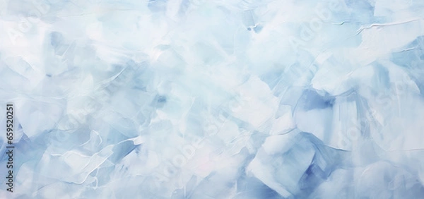 Obraz Closeup ice surface cracks or scratched texture background.cold frozen and freeze concepts