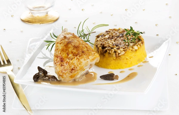 Obraz Repas de fêtes