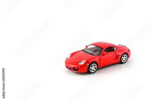 Obraz Red Toy Car