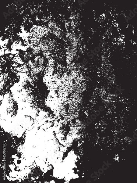 Fototapeta grunge distressed overlay black and white texture