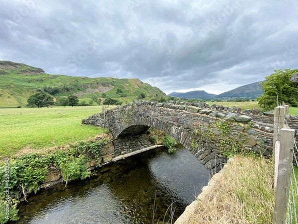 Obraz A view of the Lake District near Keswick