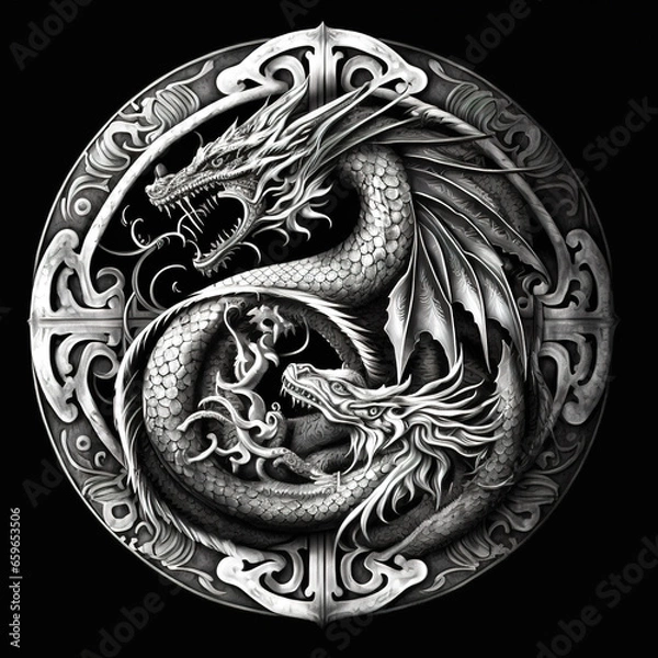 Obraz The Enchanted Dragon Relic