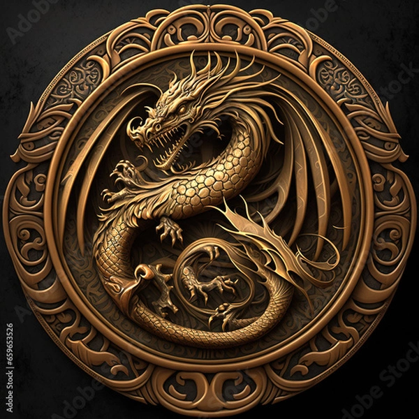 Fototapeta Fire-Breather's Charm