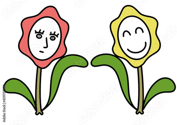 Obraz かわいい花