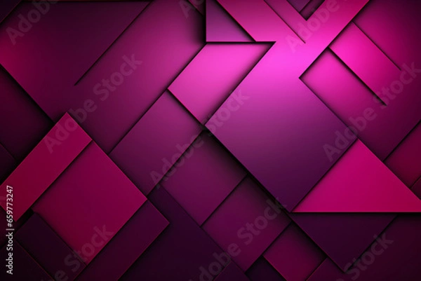 Obraz magenta color geometric background