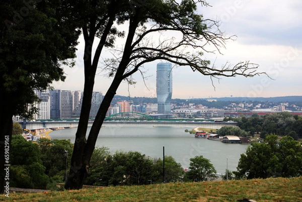 Fototapeta Belgrade background