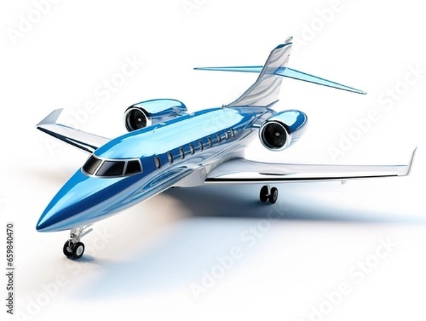 Fototapeta 3D Illustration of Airplane