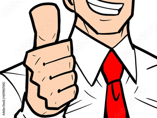 Obraz ビジネスハンドサイン