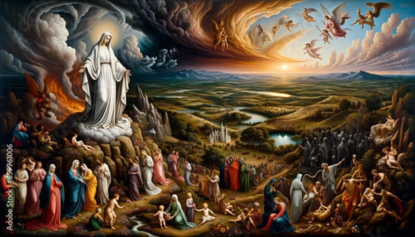 Obraz In Times of Adversity: Seeking Mary's Shield