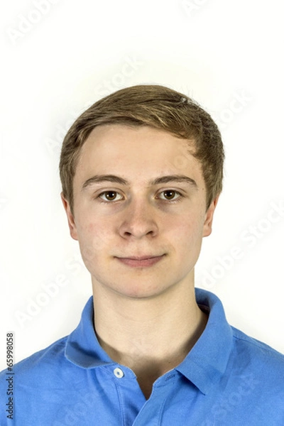 Fototapeta handsome smiling boy