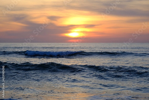 Obraz sunset on the beach