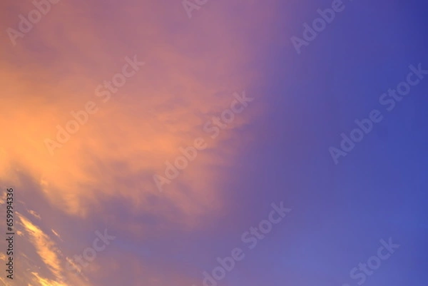 Obraz sunset sky background