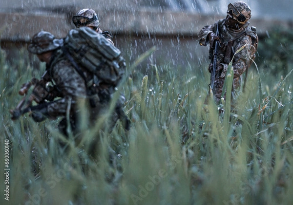 Fototapeta Action figure