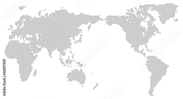 Obraz Globalny obraz, materiał DOT, materiał DOT
