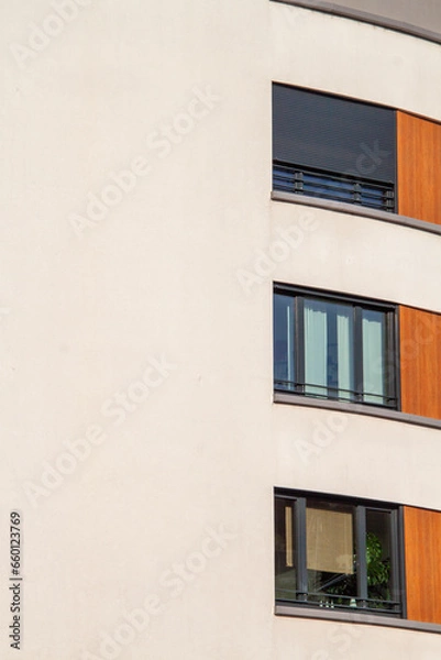 Fototapeta windows on the wall