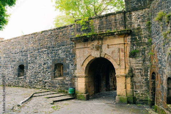 Fototapeta san sebastian, spain - september 1 2023 date to Baluarte del Mirador