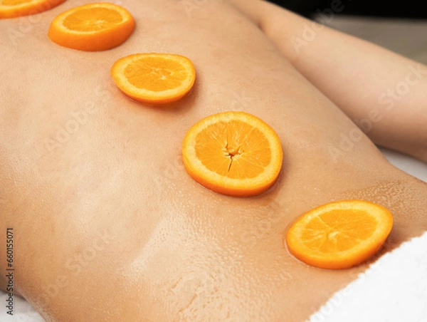 Obraz Woman having  spa treatment