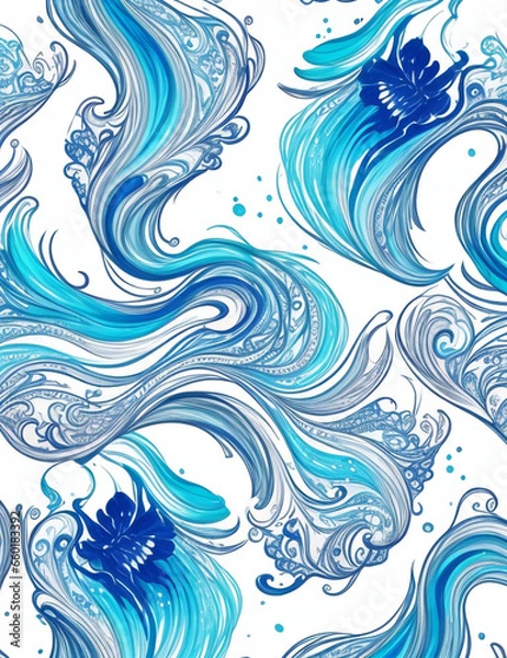 Fototapeta seamless pattern