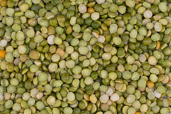 Fototapeta green peas background