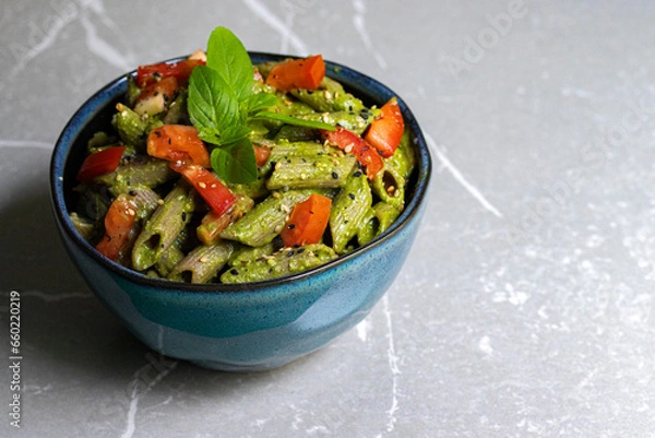 Fototapeta salad with vegetables