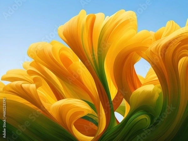 Obraz yellow combination background