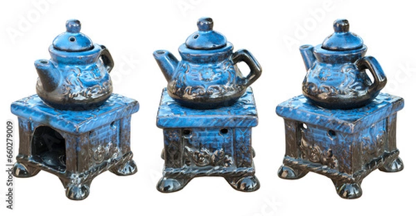 Fototapeta Stove heater, transparent background