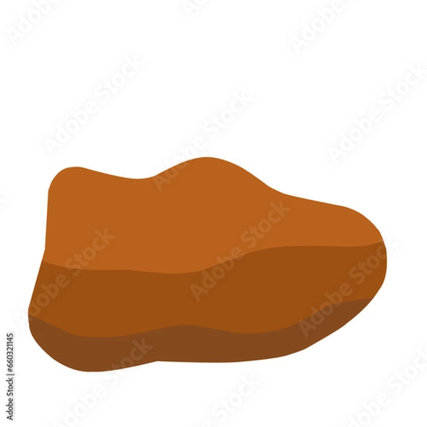 Obraz Brown Stone Illustration