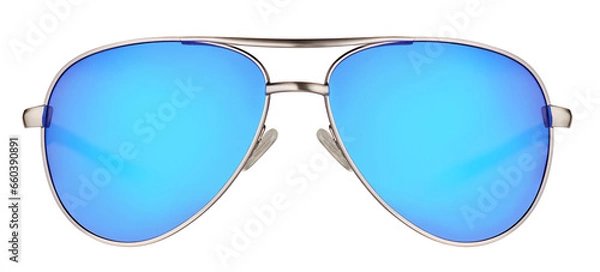 Obraz modern aviator sunglasses isolated