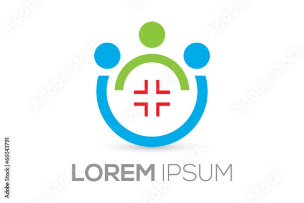 Obraz Vector Logo Sağlık