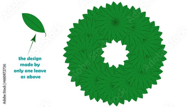 Fototapeta Leaf Vectors. To give life to your project or to make it green, especially in contexts related to nature, ecology, forests and the like, you just have to download these free and premium 