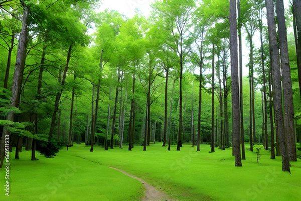 Obraz trees in the forest
