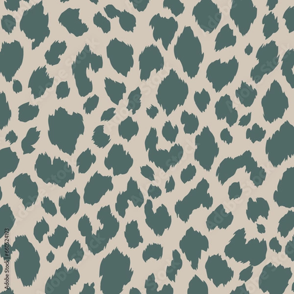 Obraz Seamless Animal Leopard Cheetah Fur Print Pattern Vector
