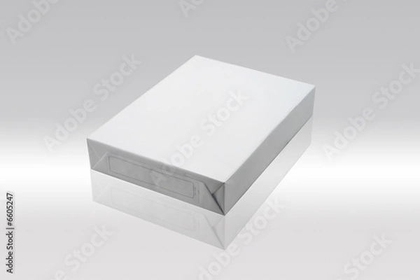 Fototapeta blank paper package