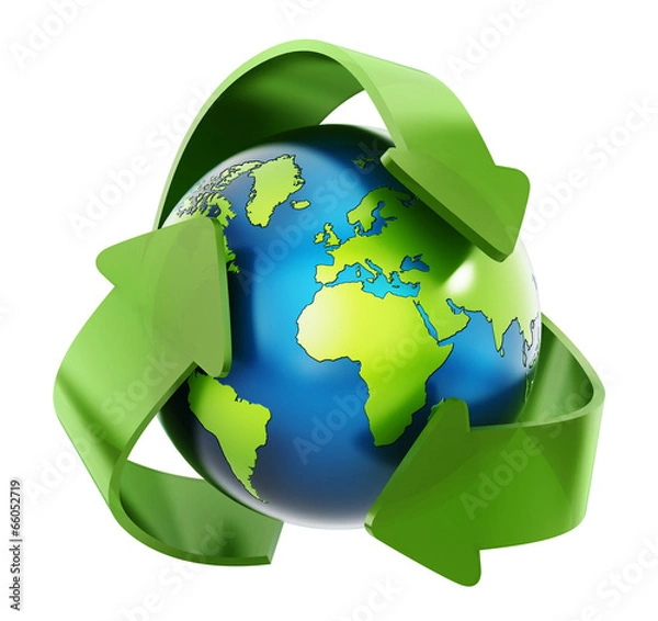 Obraz Recykling Ziemi