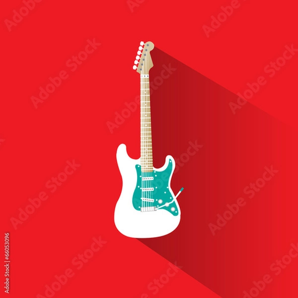 Fototapeta vector guitar