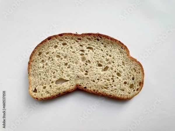 Obraz sliced bread on table