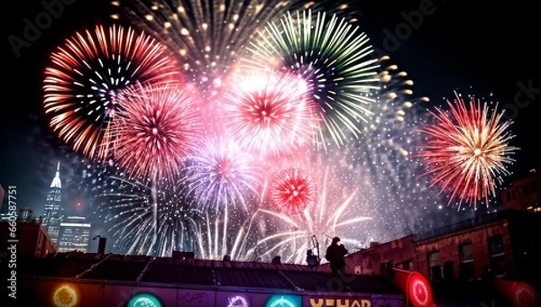 Obraz (4k) Fireworks AI