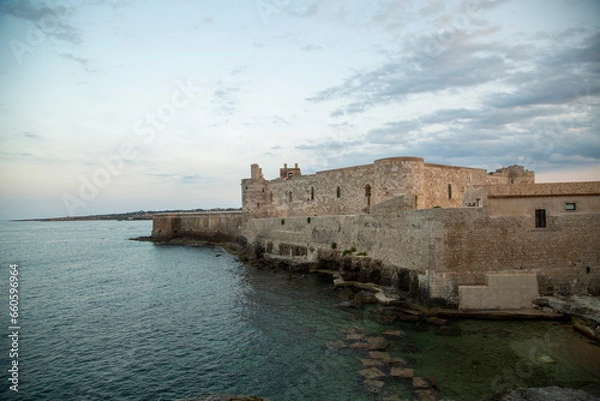 Obraz Ortigia barracks in Syracuse