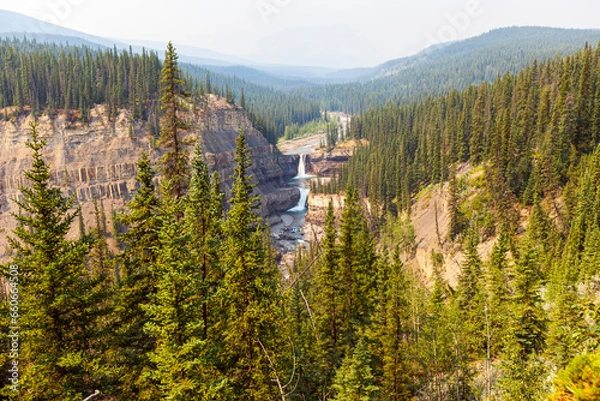 Obraz Crescent falls in Alberta, Canada