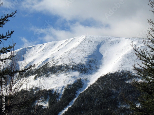 Obraz montagne enneigée