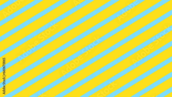 Fototapeta Yellow and blue diagonal stripes