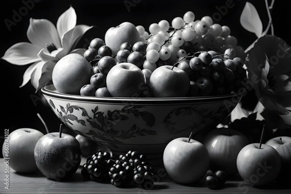 Fototapeta Timeless Abundance An Ode to Classical Elegance - Generative AI Edition




