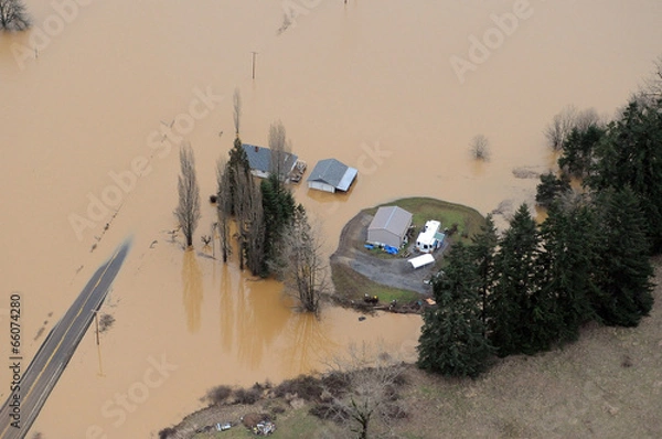 Obraz Washington State Flood