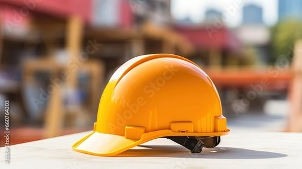 Fototapeta Construction helmet